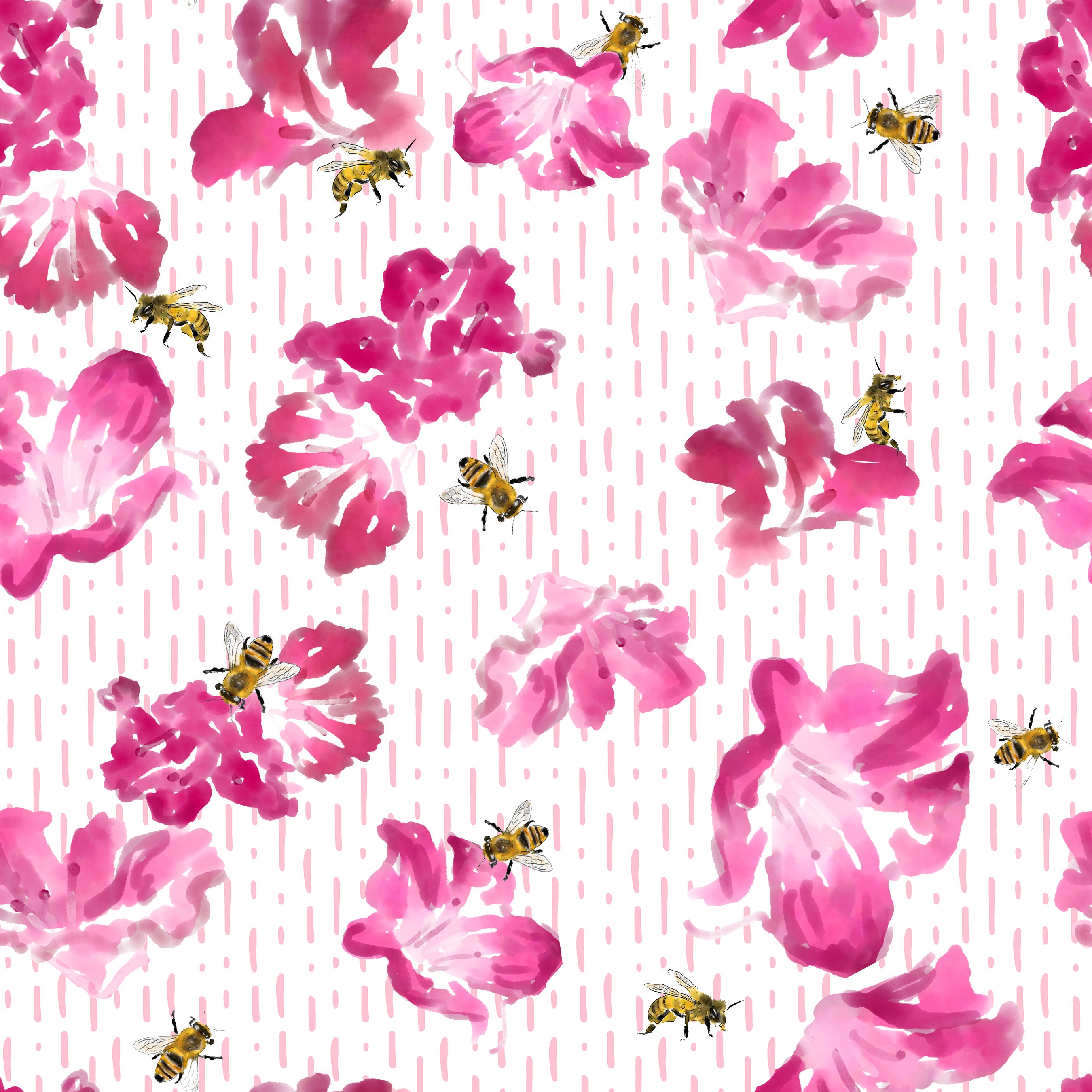 BEES and Bougainvillea Digital Download