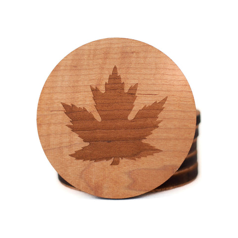 Maple Leaf Coasters