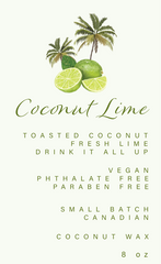 Coconut Lime Luxury Candle